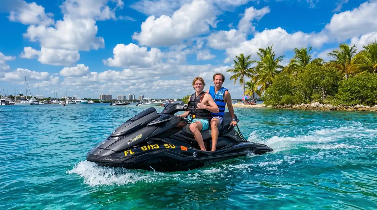 Jet ski and watersports adventure in Miami with Funwaves